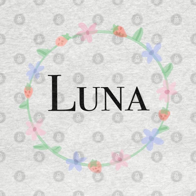 Luna ñame design by artoftilly